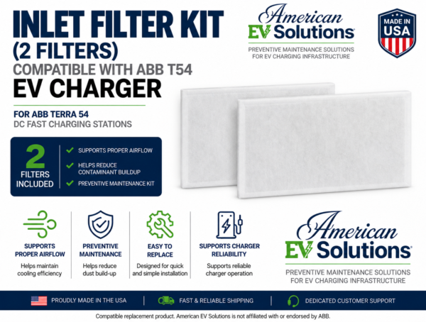 ABB Terra 54 inlet filter kit with 2 replacement filters